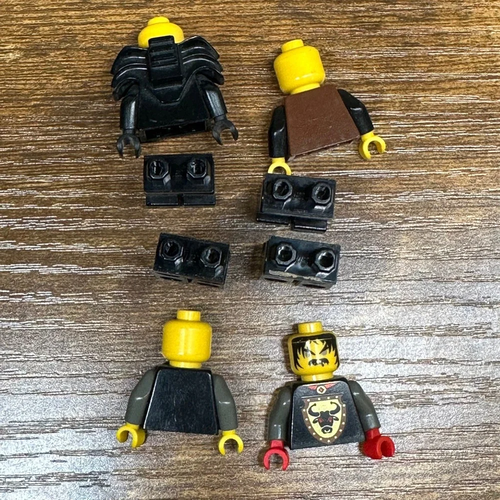 Lego Minifigures Lot Fright Knights Castle Ninja Basil Bat Lord Willa Witch 8pc